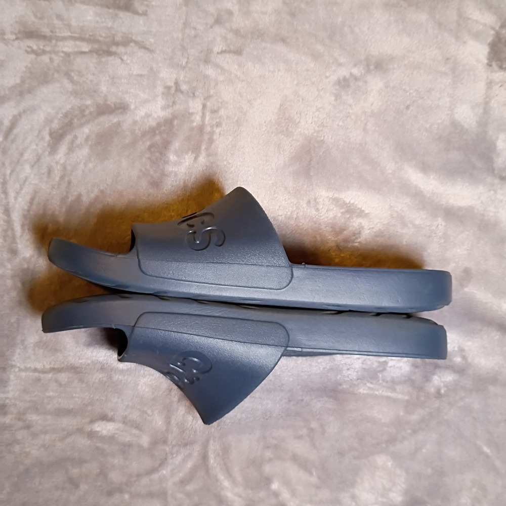 Crocs Baya Slide Sandals Navy Blue Mens 10 Womens 12 Comfort Slip On 205392